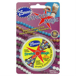 Zeige Details für "0.7mm" Stretch Magic Elast- Gummi Durchmesser 0.7mm auf 25m Rolle Bild von "0.7mm" Stretch Magic Elast- Gummi Durchmesser 0.7mm auf 25m Rolle