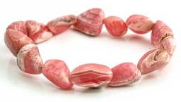 Zeige Details für Rhodochrosit Nuggets Armbänder SpeIal ca.10-16mm Bild von Rhodochrosit Nuggets Armbänder SpeIal ca.10-16mm