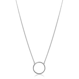 Vedere dettagli per Collana "Circle 20x2mm" 40+3cm, argento Immagine di Collana "Circle 20x2mm" 40+3cm, argento