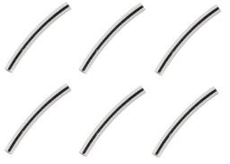 Vedere dettagli per Tubo piegato, argento 925 Immagine di Tubo piegato, argento 925