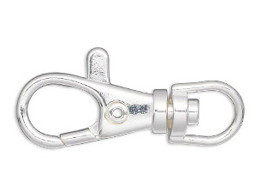 Zeige Details für Verschluss Karabiner Maxi 23mm, Silber 925   Bild von Verschluss Karabiner Maxi 23mm, Silber 925