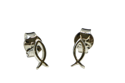 Vedere dettagli per "Pesce". Orecchini. Argento 925 Immagine di "Pesce". Orecchini. Argento 925