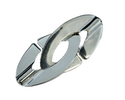 Zeige Details für Verschluss "C"-Elypse 23x12mm, Silber 925 Bild von Verschluss "C"-Elypse 23x12mm, Silber 925