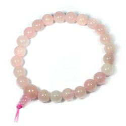 Vedere dettagli per Bracciale mala in quarzo rosa 8 mm, 23 perline tonde (set di 3) Immagine di Bracciale mala in quarzo rosa 8 mm, 23 perline tonde (set di 3)
