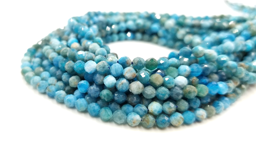 Vedere dettagli per Apatite sfaccettata. Perline tonde 6 mm filo A Immagine di Apatite sfaccettata. Perline tonde 6 mm filo A