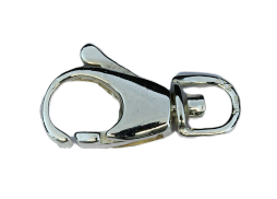 Zeige Details für Verschluss Karabiner 19mm drehend, Silber 925   Bild von Verschluss Karabiner 19mm drehend, Silber 925