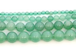 Vedere dettagli per Filo di perline tonde di Avventurina da 14 mm Immagine di Filo di perline tonde di Avventurina da 14 mm