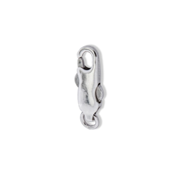 Zeige Details für Double-Push Karabiner, Silber 925 Bild von Double-Push Karabiner, Silber 925
