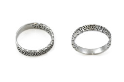 Zeige Details für Trigurtas Fingerring, Silber 925, geschwärzt Bild von Trigurtas Fingerring, Silber 925, geschwärzt