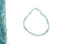 Vedere dettagli per Apatite sfaccettata. Nuggets 6-8 mm a filo Immagine di Apatite sfaccettata. Nuggets 6-8 mm a filo