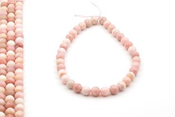 Zeige Details für Andenopal (rosa) Kugel 12mm Strang Bild von Andenopal (rosa) Kugel 12mm Strang