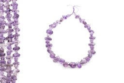 Vedere dettagli per Ametista sfaccettata. Nuggets 10-14 mm a filo Immagine di Ametista sfaccettata. Nuggets 10-14 mm a filo