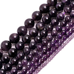 Immagine di Amethyst Kugeln 10mm Strang