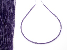 Vedere dettagli per Ametista sfaccettata. Perline tonde da 3 mm (taglio diamante) Immagine di Ametista sfaccettata. Perline tonde da 3 mm (taglio diamante)
