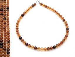 Vedere dettagli per Perline tonde da 7,5 mm in Ambra Immagine di Perline tonde da 7,5 mm in Ambra