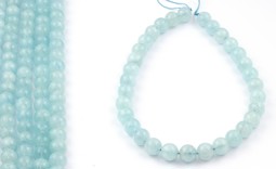 Vedere dettagli per Perline tonde di Acquamarina 11-12 mm extra Immagine di Perline tonde di Acquamarina 11-12 mm extra