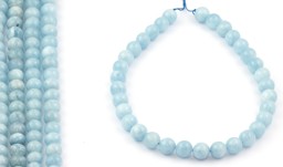 Vedere dettagli per Perline tonde di Acquamarina 12-13 mm extra Immagine di Perline tonde di Acquamarina 12-13 mm extra