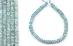 Vedere dettagli per Acquamarina sfaccettata. Rondelle da 10 mm. Immagine di Acquamarina sfaccettata. Rondelle da 10 mm.
