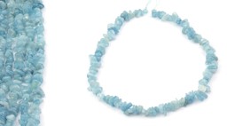 Vedere dettagli per Filo di chips di Acquamarina 6-10 mm Immagine di Filo di chips di Acquamarina 6-10 mm