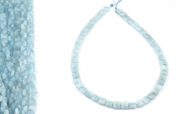 Vedere dettagli per Acquamarina quadrata 8mm extra filo Immagine di Acquamarina quadrata 8mm extra filo