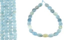 Vedere dettagli per Filo di Acquamarina ovale 13x18 mm Immagine di Filo di Acquamarina ovale 13x18 mm