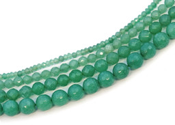 Vedere dettagli per Avventurina sfaccettata. Perline tonde da 4 mm Immagine di Avventurina sfaccettata. Perline tonde da 4 mm