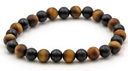 Zeige Details für Tigerauge & Turmalin (Schörl) Kugeln 8mm Armband 20cm (matt) Bild von Tigerauge & Turmalin (Schörl) Kugeln 8mm Armband 20cm (matt)
