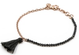 Zeige Details für "Quaste". Spinell. Armband. Silber 925 rosé-Vergoldet Bild von "Quaste". Spinell. Armband. Silber 925 rosé-Vergoldet