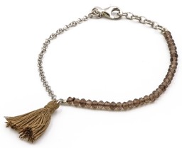 Zeige Details für "Quaste". Rauchquarz. Armband. Silber 925  Bild von "Quaste". Rauchquarz. Armband. Silber 925