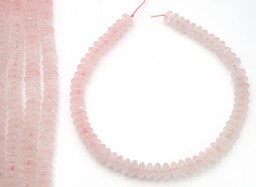 Vedere dettagli per Quarzo rosa in filo da 12 mm Immagine di Quarzo rosa in filo da 12 mm