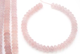 Vedere dettagli per Filo di quarzo rosa da 16 mm Immagine di Filo di quarzo rosa da 16 mm