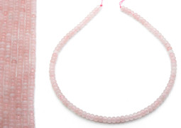 Vedere dettagli per Quarzo rosa a filo da 6 mm Immagine di Quarzo rosa a filo da 6 mm