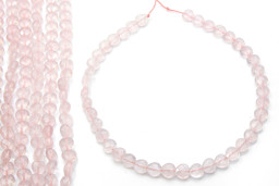 Vedere dettagli per Filo di quarzo rosa sfaccettato a cuore da 10 mm Immagine di Filo di quarzo rosa sfaccettato a cuore da 10 mm