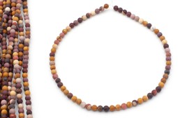 Zeige Details für Mookait Kugeln  6mm Strang matt Bild von Mookait Kugeln  6mm Strang matt