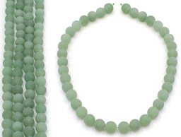 Vedere dettagli per Perline tonde di Avventurina da 10 mm (satinate) Immagine di Perline tonde di Avventurina da 10 mm (satinate)