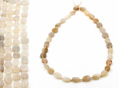 Vedere dettagli per Filo piatto ovale di Agata (chiaro) Immagine di Filo piatto ovale di Agata (chiaro)