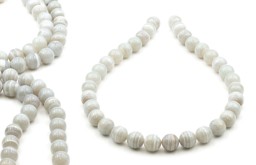 Vedere dettagli per Perline tonde di Agata da 12mm Immagine di Perline tonde di Agata da 12mm