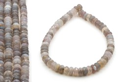 Vedere dettagli per Agata sfaccettata. Rondelle da 12 mm. Immagine di Agata sfaccettata. Rondelle da 12 mm.