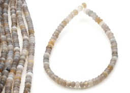 Vedere dettagli per Agata sfaccettata. Rondelle di 8 mm. Immagine di Agata sfaccettata. Rondelle di 8 mm.