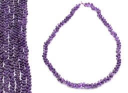 Vedere dettagli per Filo di ametista a forma di uva 6x3mm Immagine di Filo di ametista a forma di uva 6x3mm