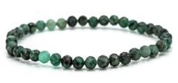 Vedere dettagli per Smeraldo sfaccettato. perline tonde 5 mm bracciale Immagine di Smeraldo sfaccettato. perline tonde 5 mm bracciale
