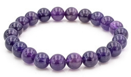 Bild von Amethyst Kugeln  8mm Armband