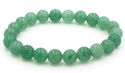 Vedere dettagli per Bracciale di perline tonde di Avventurina 8 mm, standard Immagine di Bracciale di perline tonde di Avventurina 8 mm, standard