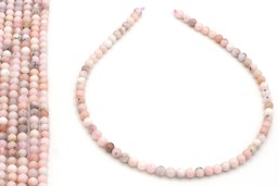 Zeige Details für Andenopal (rosa) Kugel  6mm Strang Bild von Andenopal (rosa) Kugel  6mm Strang