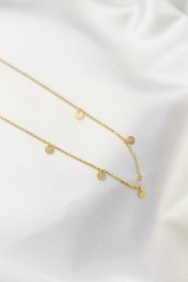 Vedere dettagli per Catena d'argento sfaccettata. Rolo 1,5 con tondo da 5 mm 40 e 2 cm, placcato oro Immagine di Catena d'argento sfaccettata. Rolo 1,5 con tondo da 5 mm 40 e 2 cm, placcato oro