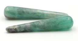 Vedere dettagli per Stilo da massaggio in Fluorite 10x2cm Immagine di Stilo da massaggio in Fluorite 10x2cm