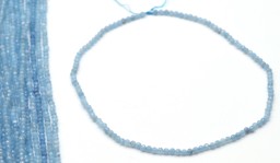 Vedere dettagli per Acquamarina sfaccettata. Perline tonde 4mm Immagine di Acquamarina sfaccettata. Perline tonde 4mm