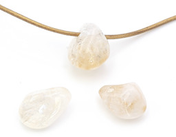 Vedere dettagli per Ciondolo a forma di nugget di Citrino Immagine di Ciondolo a forma di nugget di Citrino