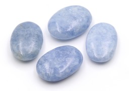 Zeige Details für Blauer Calcit Seifensteine 30x45mm Bild von Blauer Calcit Seifensteine 30x45mm