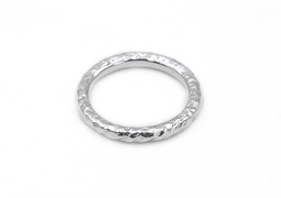 Zeige Details für Gehämmert Ring, Silber 925 Bild von Gehämmert Ring, Silber 925